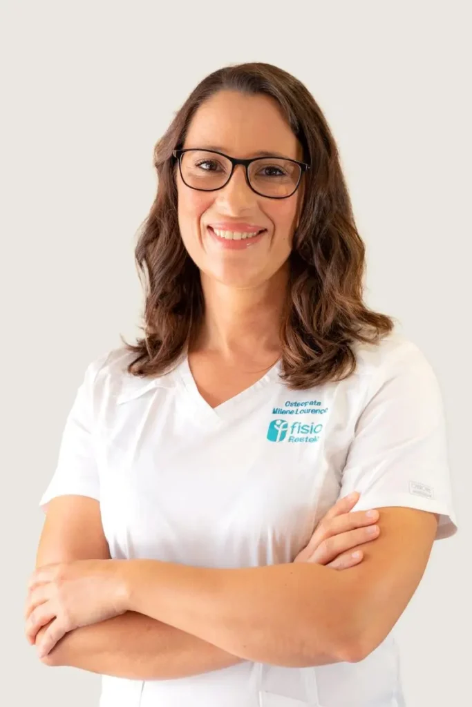 Milene Lourenço especialista em osteopatia na Fisio Restelo